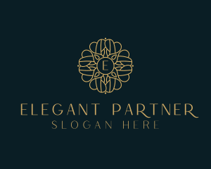 Elegant Flower Garden logo design