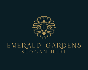 Elegant Flower Garden logo design