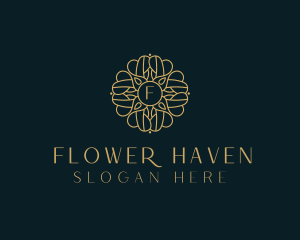 Elegant Flower Garden logo design