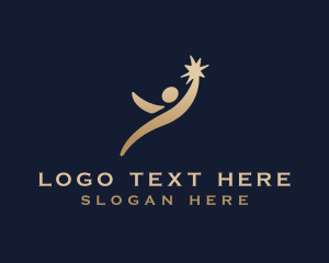 Training - Leadership Star Success logo design