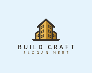 Building Apartment Housing logo design