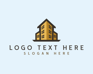 Lease - Building Apartment Housing logo design