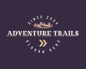 Mountaineering Adventure Travel logo design