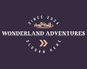 Mountaineering Adventure Travel logo design