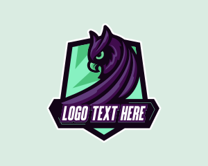 Streaming - Owl Esports Shield logo design