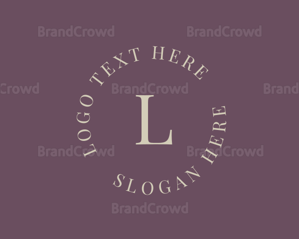 Luxury Elegant Salon Logo