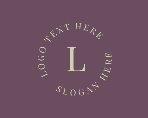 Elegance - Luxury Elegant Salon logo design