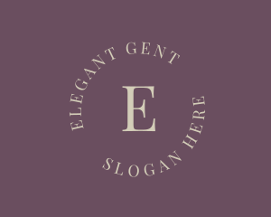 Luxury Elegant Salon logo design