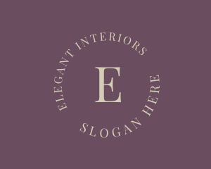 Luxury Elegant Salon logo design