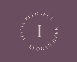 Luxury Elegant Salon logo design