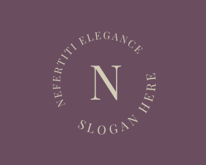 Luxury Elegant Salon logo design