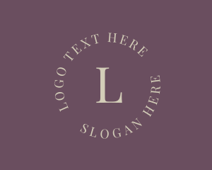 Luxury Elegant Salon Logo