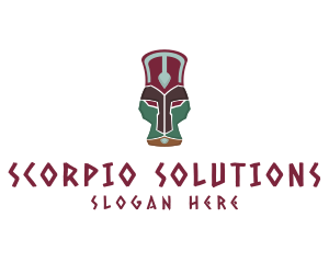 African Totem Relic logo design