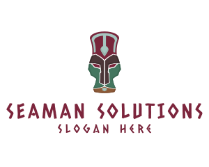 African Totem Relic logo design