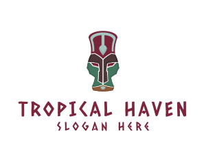 African Totem Relic logo design