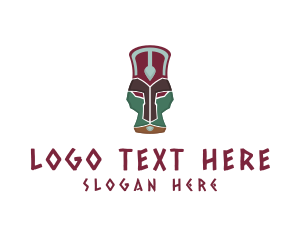 Tiki - African Totem Relic logo design
