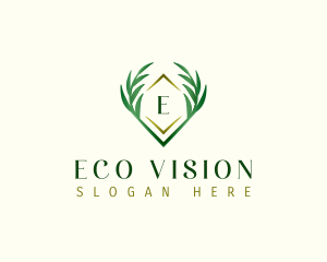 Nature Organic Leaves logo design