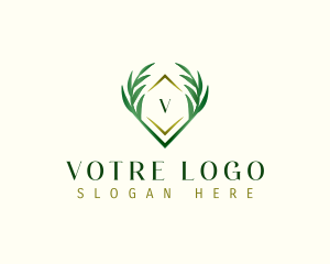 Park - Nature Organic Leaves logo design
