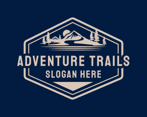 Mountain Path Adventure logo design