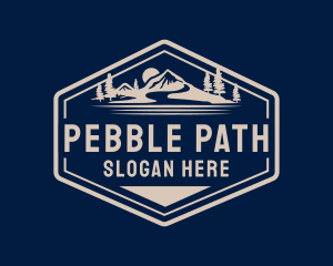 Mountain Path Adventure logo design