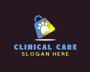 Vet Pet Bag logo design