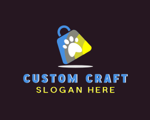 Vet Pet Bag logo design