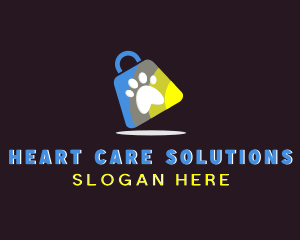 Vet Pet Bag logo design