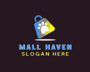 Vet Pet Bag logo design