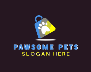 Vet Pet Bag logo design