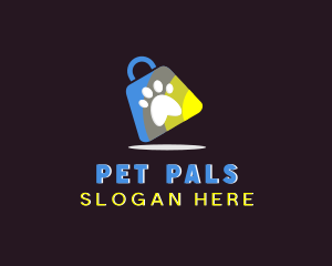 Vet Pet Bag logo design