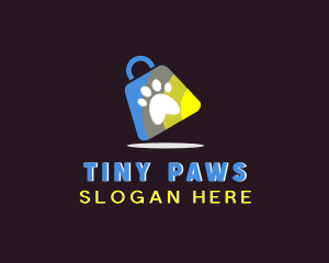 Vet Pet Bag logo design