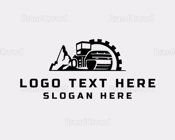 Cog Road Roller Logo