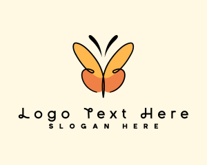 Wing - Butterfly Insect Sanctuary logo design
