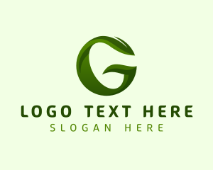 Natural - Natural Eco Leaf logo design