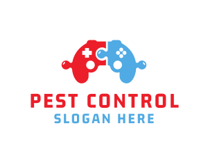 Puzzle Game Controller logo design