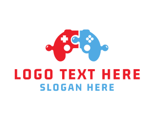 Gaming - Puzzle Game Controller logo design