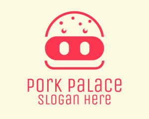 Pork - Pork Burger Restaurant logo design