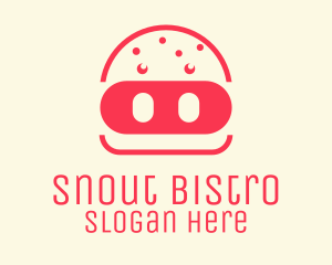 Snout - Pork Burger Restaurant logo design