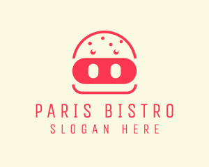 Pork Burger Restaurant  logo design