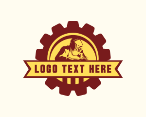 Cog - Welder Steel Fabrication logo design