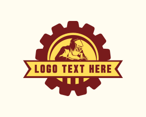 Iron - Welder Steel Fabrication logo design