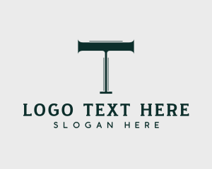 Consulting Firm Letter T logo design