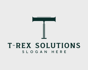 Consulting Firm Letter T logo design