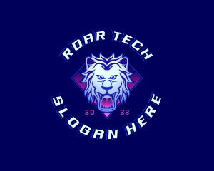 Roar - Wild Lion Gaming logo design