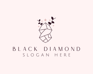 Sparkle Diamond Gem logo design