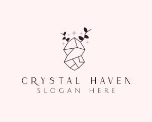 Sparkle Diamond Gem logo design