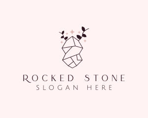 Sparkle Diamond Gem logo design