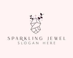 Gem - Sparkle Diamond Gem logo design