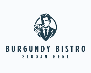 Gourmet Pizza Restaurant logo design