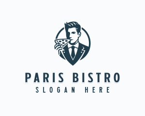 Gourmet Pizza Restaurant logo design